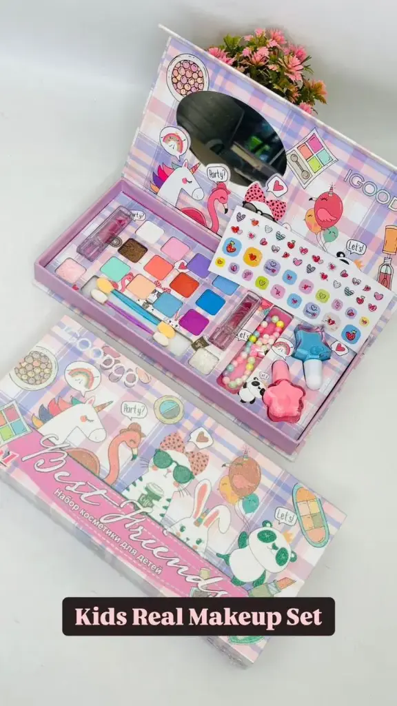 Makeup Kit for Girls Real Cosmetic Set